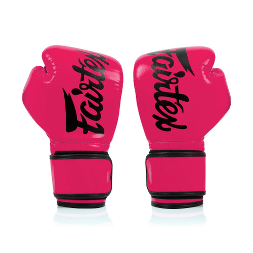 Fairtex BGV14 Pink/Black Muay Thai Boxing Glove