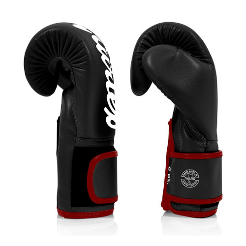 Fairtex BGV14 Black Muay Thai Boxing Glove