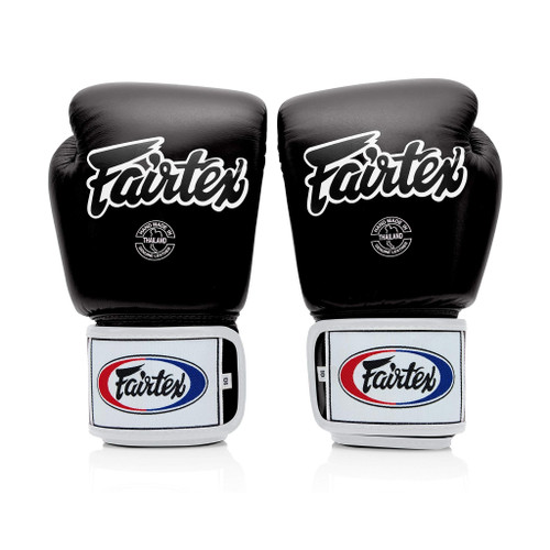 Fairtex BGV1 Black/White/Pink Muay Thai Boxing Training Sparring Gloves