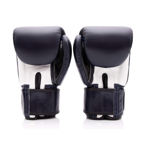 Fairtex BGV1 Blue/White/Black Muay Thai Boxing Training Sparring Gloves