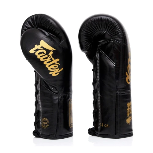 Fairtex Glory BGLG1 Laced Black Kick Boxing Glove