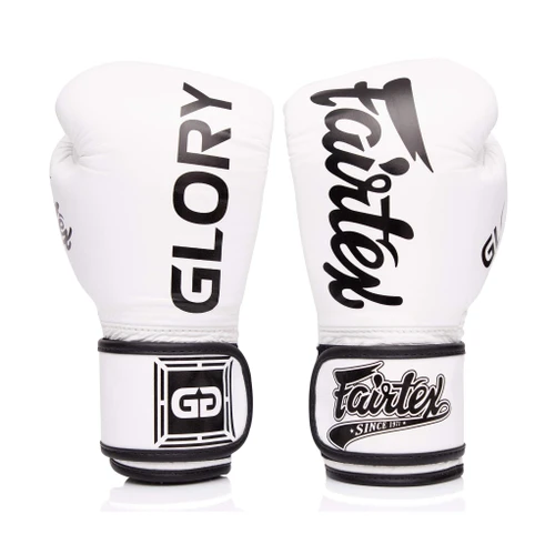 Fairtex Glory BGVG1 White Kick Boxing Glove