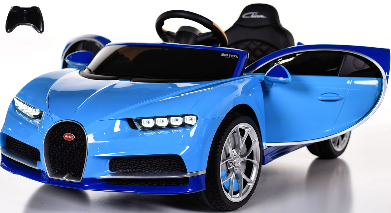vraag naar Sympathiek martelen power wheel bugatti Battery powered kids car blue