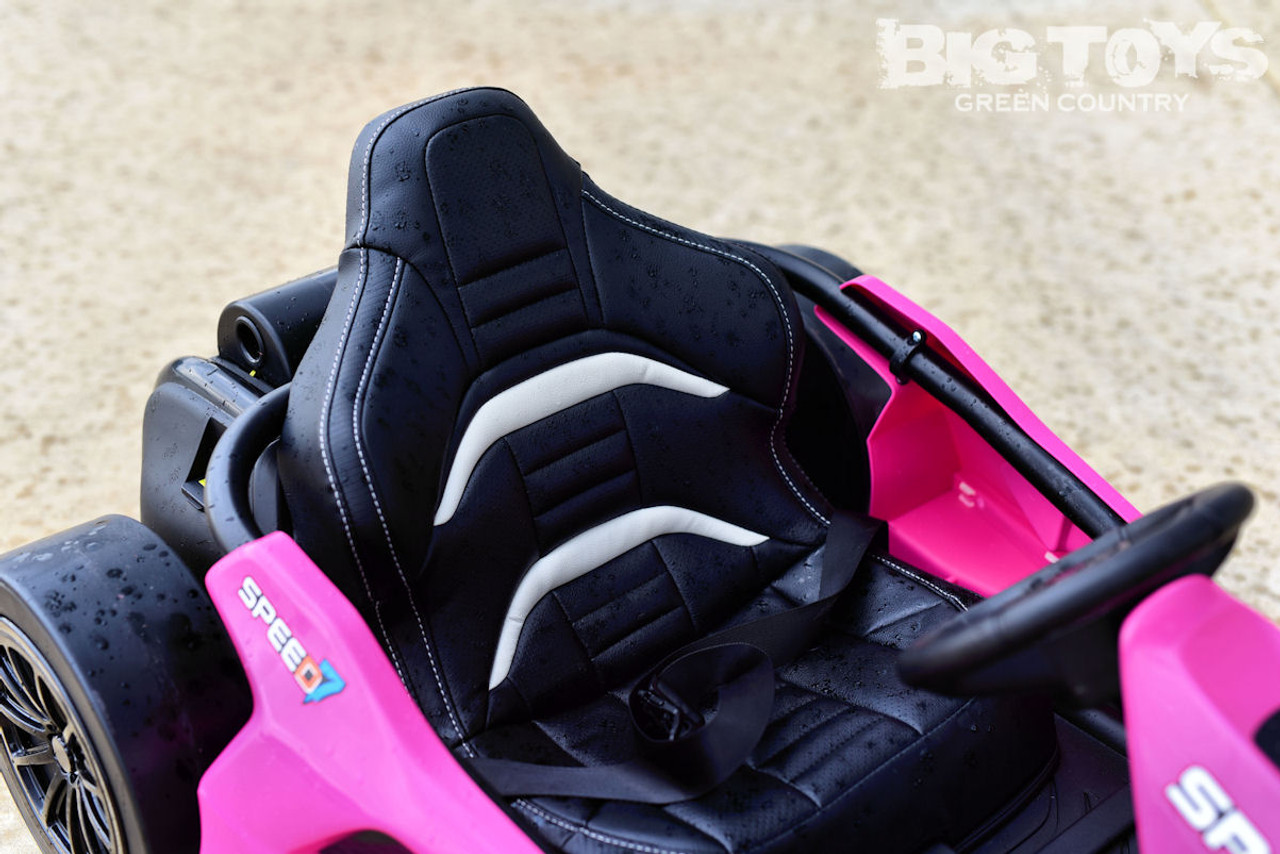 Pink Ultimate Electric Go-Kart for Kids