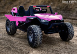 24v Challenger XL 2.0 4x4 Ride On Buggy w/ Leather Seat & Rubber Tires ...