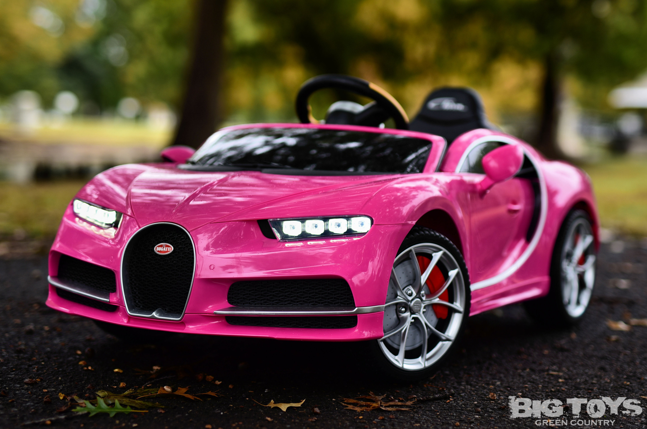 power wheel bugatti Battery powered kids car pink