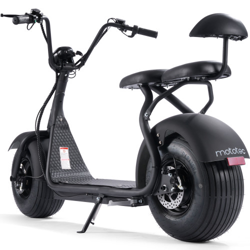 Fat Tire 60v 2000w Lithium Scooter - Black