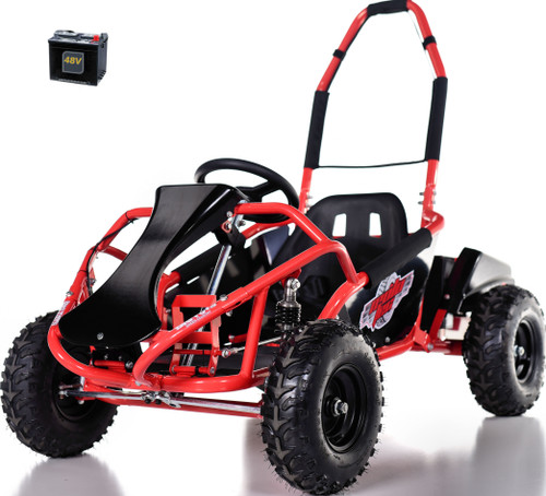 Kids Electric Go Kart - 1000w Brushless Motor 