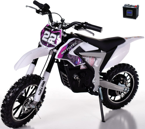 36v Rogue Demon Kids Electric Dirt Bike - Purple