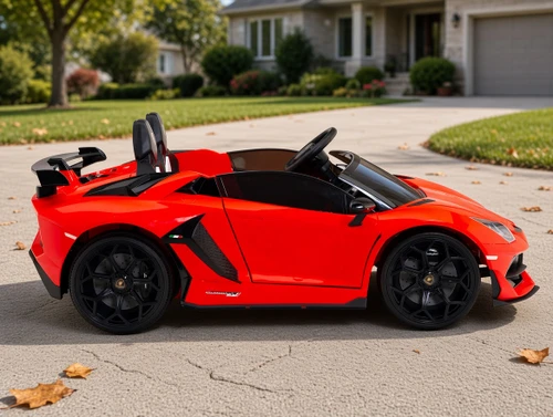24v Drift Lamborghini Ride On Car w/ Parental Remote & Drift Tires - Red