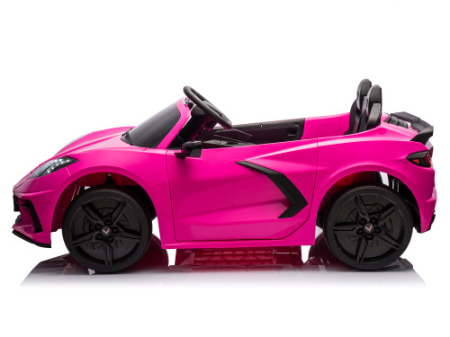 24V Chevrolet Corvette Stingray Ride On Car w/Remote - Pink