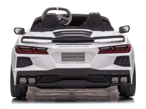24V Chevrolet Corvette Stingray Ride On Car w/Remote - White