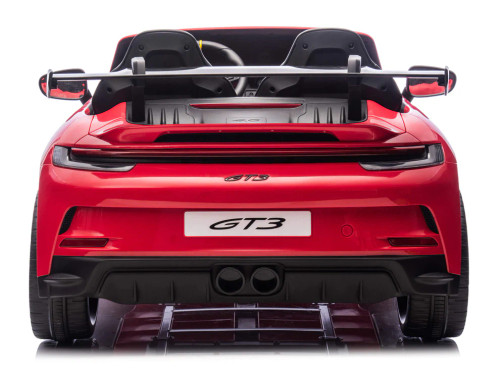 24V Porsche 911 GT3 Ride On Car w/Rubber Tires- Red