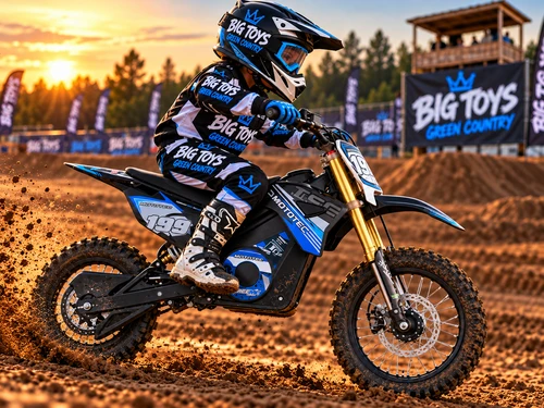 36V Pro Electric Dirt Bike Blue
