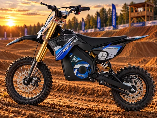 36V Pro Electric Dirt Bike Blue