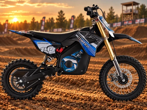 36V Pro Electric Dirt Bike Blue