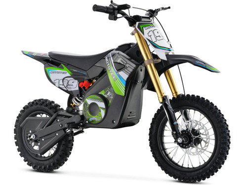 36V Pro Electric Dirt Bike Green
