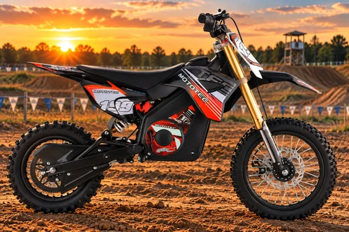 36V Pro Electric Dirt Bike Red