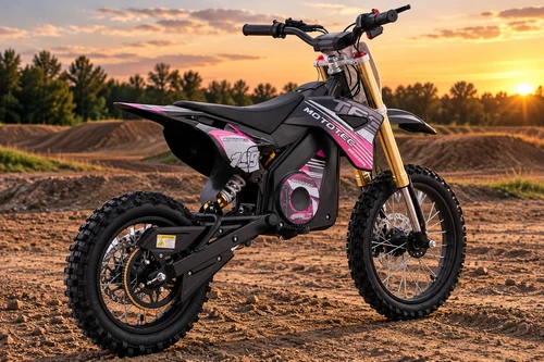 48V  Pro Electric Dirt Bike Pink