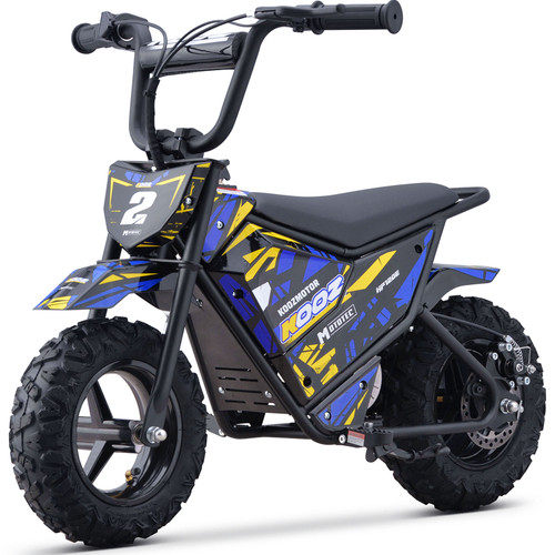 24V 250w Electric Mini Bike- Blue