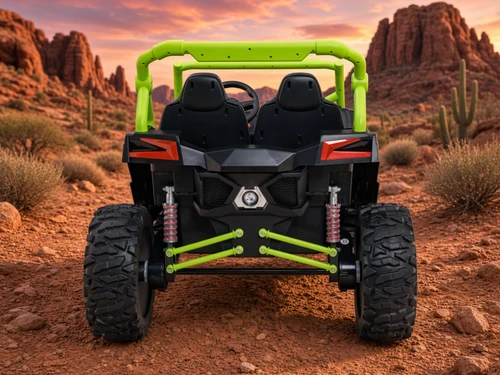 24V Gladiator Max 4WD All Terrain Ride-On Car- Green