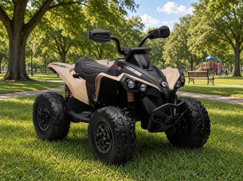 24V Can-Am Renegade 4WD Quad-Khaki