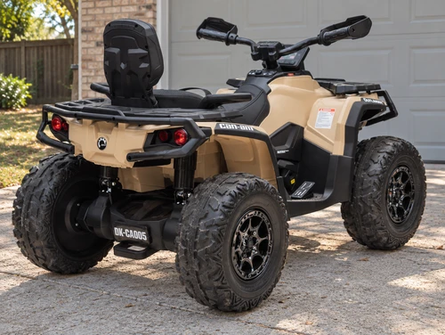 24V Can-Am Outlander 4WD ATV- Khaki