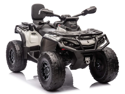 24V Can-Am Outlander 4WD ATV- Grey