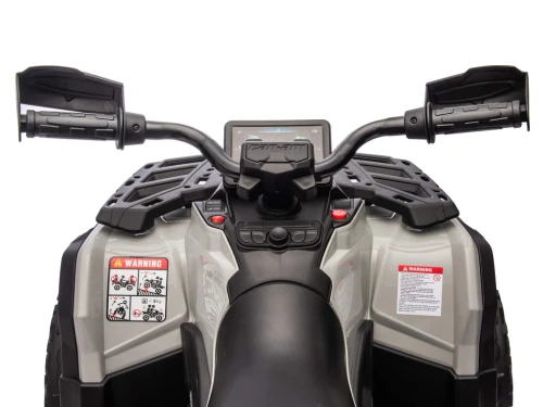 24V Can-Am Outlander 4WD ATV- Grey