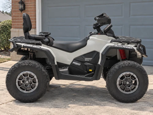 24V Can-Am Outlander 4WD ATV- Grey