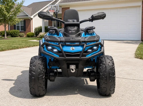 24V Can-Am Outlander 4WD ATV- Blue