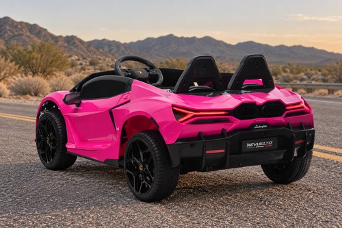 24V Lamborghini Revuelto Premium w/200W Brushless Motor-Pink