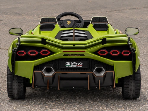 24V Lamborghini Sian Kids Ride-On Car w/Remote- Green