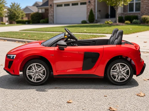 Giant 24V Audi R8 Super Car XXL w/200W Brushless Motor-Red