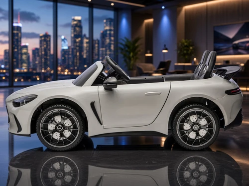 24V Mercedes AMG GT-63 Kids Ride-On Car-Gray