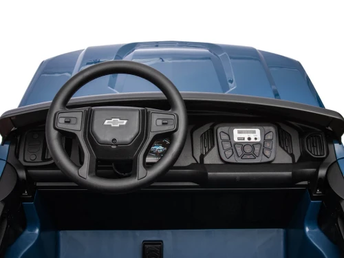 24V Chevrolet Silverado 4WD Ride On Truck-Blue
