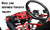48v Baja Electric Go-Kart w/ Big Motor - Red 