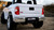 White Tundra rear view tailgate