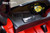 inside red Lamborghini car