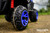 24v Trail Cat 2.0 Ride On UTV w/ Rubber Tires & Leather Seat - Blue