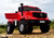 24v Mercedes Big Rig XL Ride On Truck w/ Leather Seat & Rubber Tires - Red