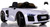 Audi R8 Spyder Kids Ride On Car w/ Leather Seat & Rubber Tires - White