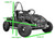 48v Baja Electric Go-Kart w/ Big Motor - Green