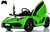 Lamborghini Performante Ride On Car w/ Leather Seat & Rubber Tires - Green