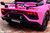 Lamborghini Performante Ride On Car w/ Leather Seat & Rubber Tires - Pink