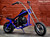 Fast Kids Mini Bike Chopper Motorcycle 49cc Gas - Blue