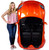 Giant 24v Big Kids Ride On Super Car XXL 180W Motor & Rubber Tires - Orange