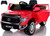 Mini Toyota Tundra Ride On Truck w/ Leather Seat & Rubber Tires - Red