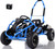 48v Electric Go-Kart w/ Upgraded Suspension - Blue