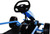 24v Mini Electric Drift Kart - Blue